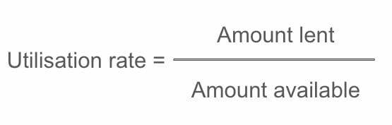 Formula for Compound's utilization rate