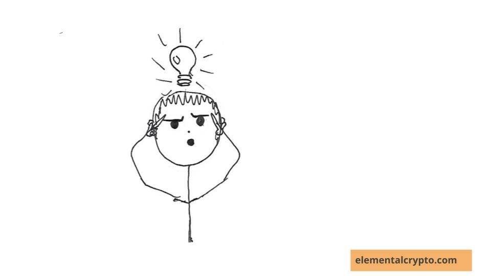 stick figure drawing of person thinking