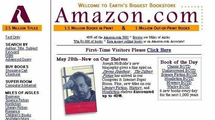 early internet example