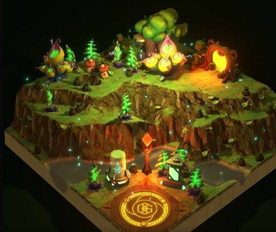 Image of a Genopets habitat