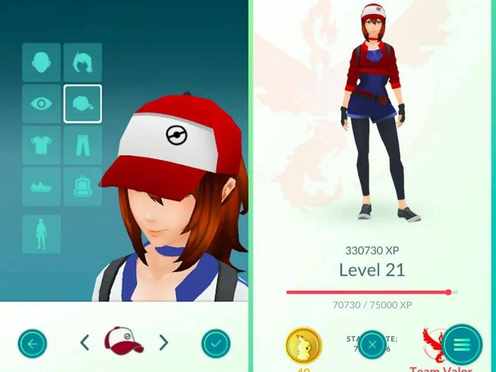 A Pokémon avatar