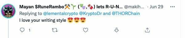 elemental crypto Twitter compliment