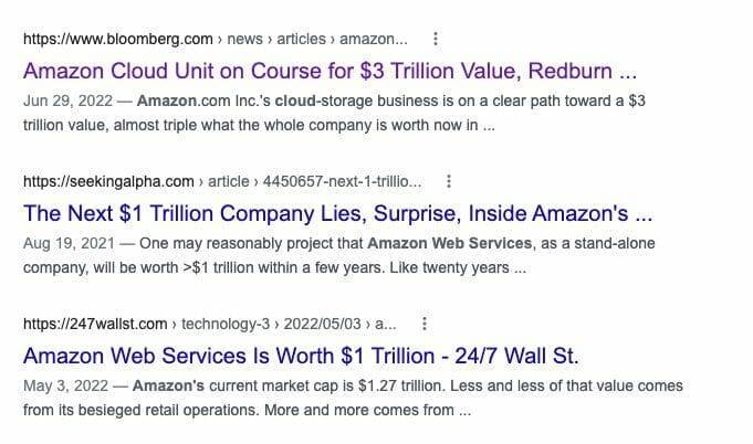 cloud business valuations