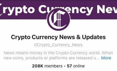 third most popular crypto news subreddit
