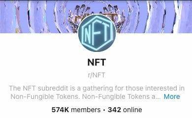 Fun subreddit for NFT holders