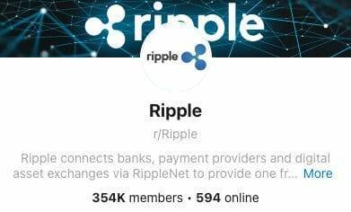 Subreddit for Ripple and XRP