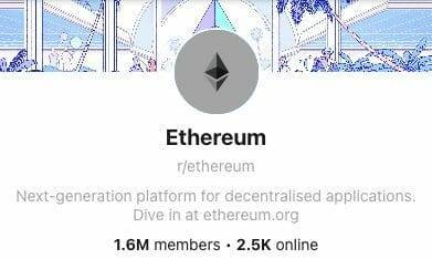 top forum for EETH technicals