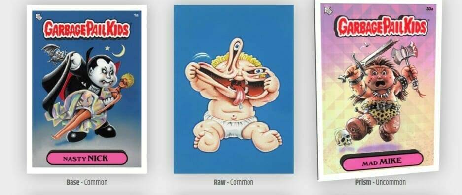 Garbage Kids Topps NFTs