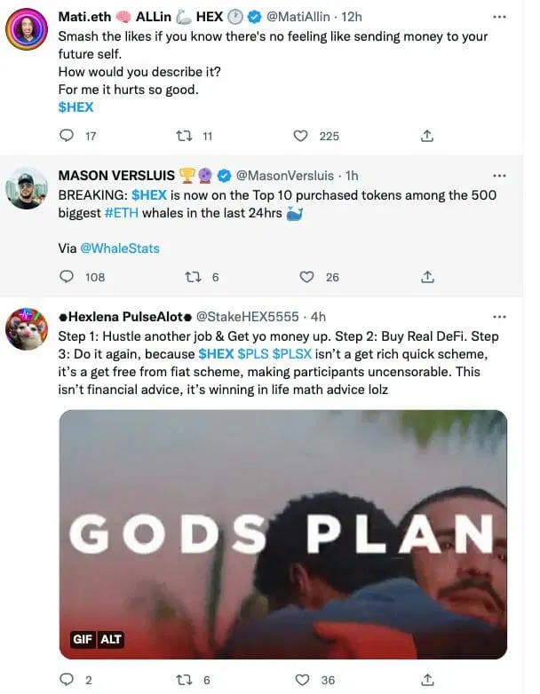 Hexicans tweeting