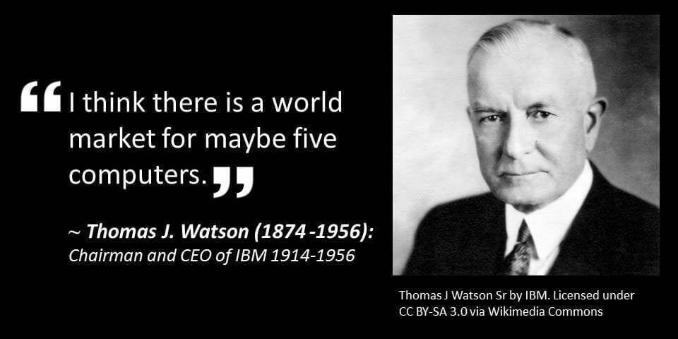 IBM quote about computers