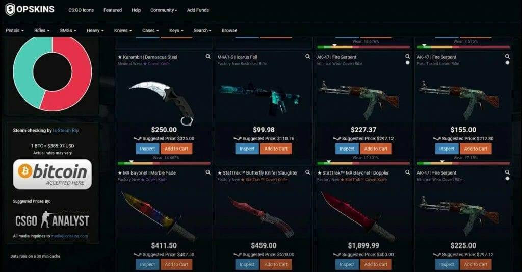 OPSkins marketplace