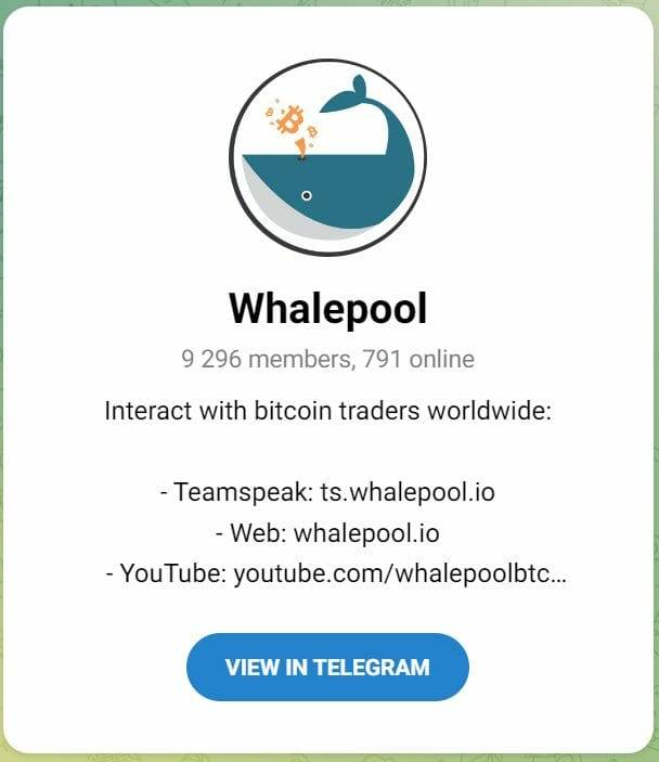 Whalepool Telegram Group