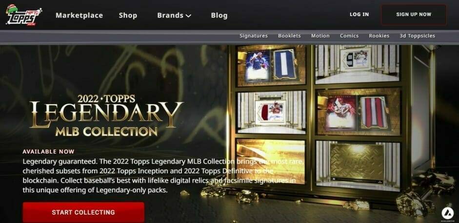 Topps Homepage