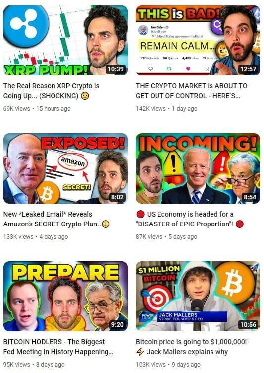 Altcoin Daily crypto YouTube channel