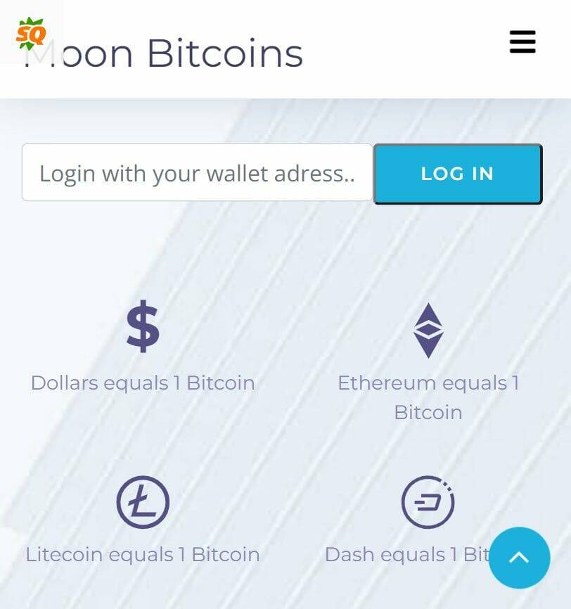 Moon Bitcoin Crypto Faucet