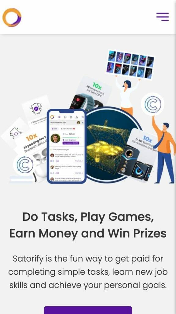 Satorify crypto faucet