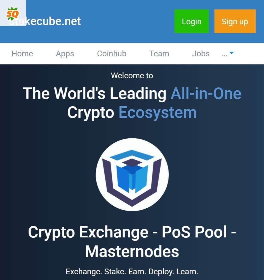 Stakecube Crypto Faucet