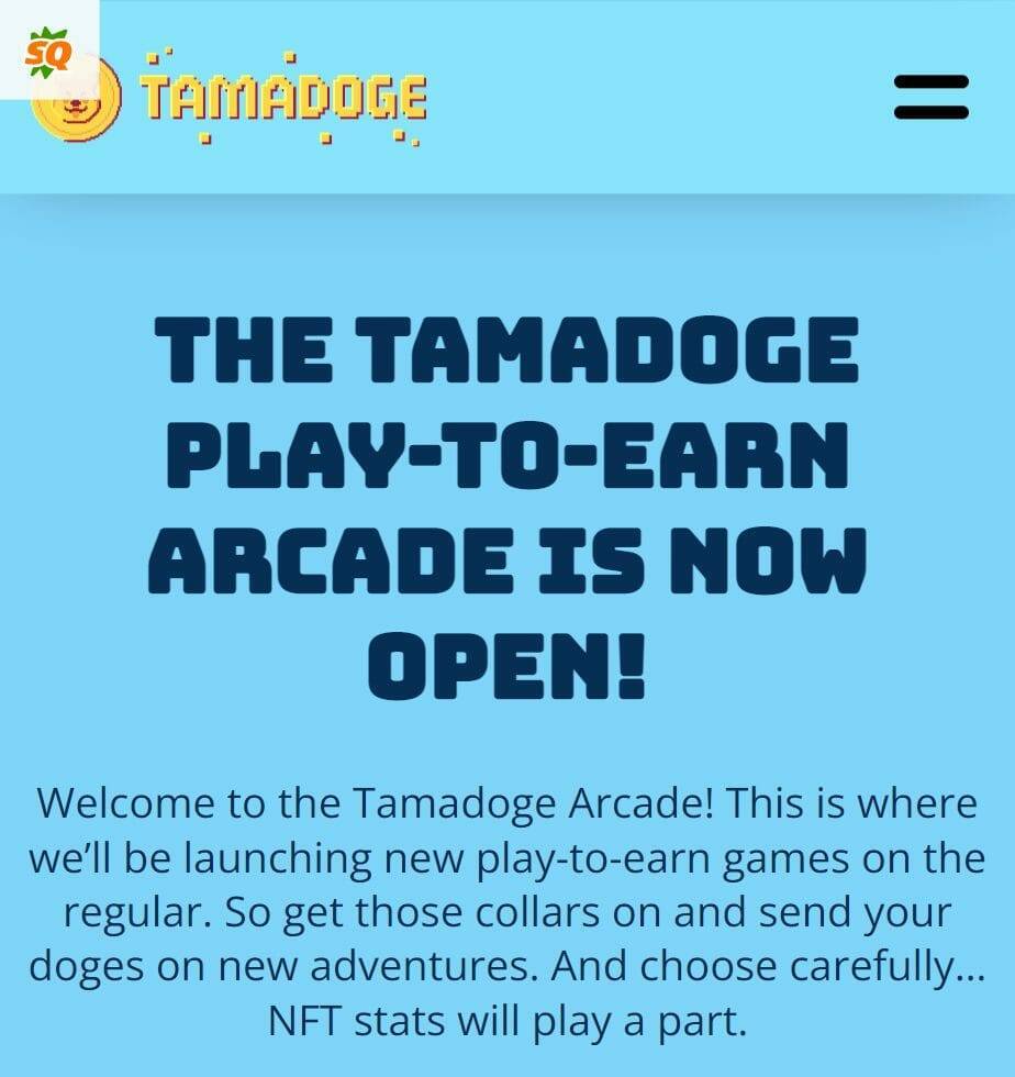 Tamadoge Crypto Faucet