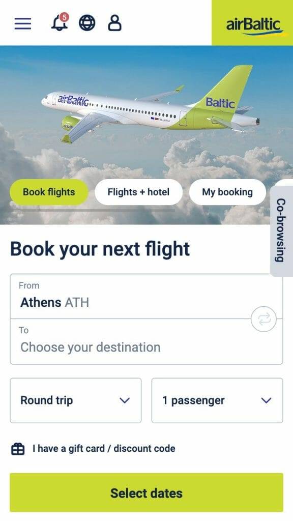 buy airbaltic tickets with doge