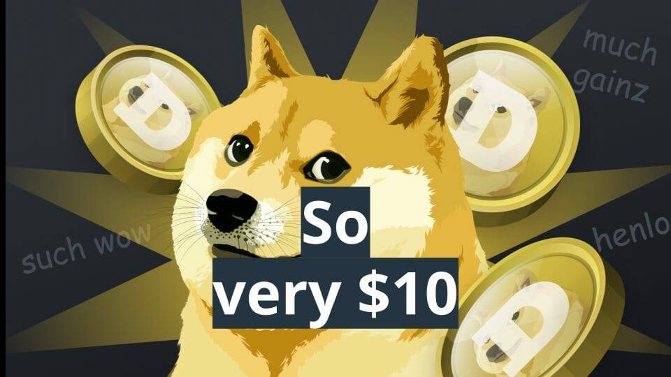 can dogecoin reach 10