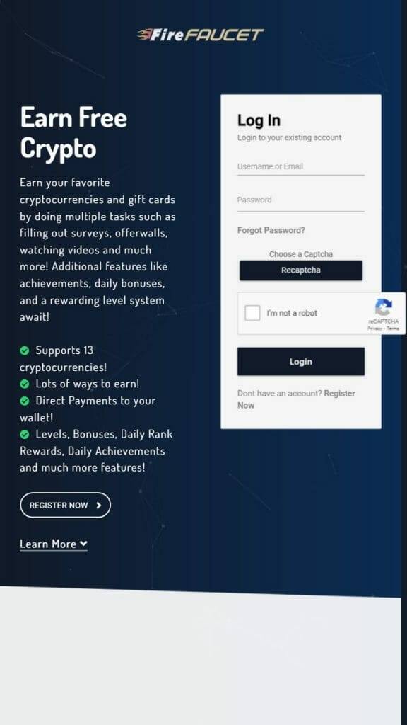 Firefaucet  Dogecoin faucet 
