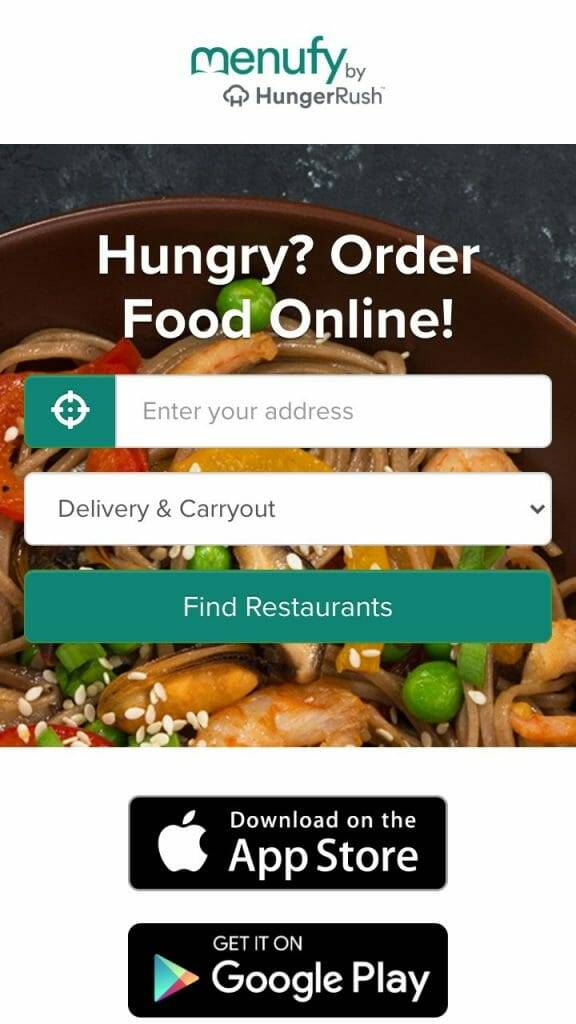 menufy homepage