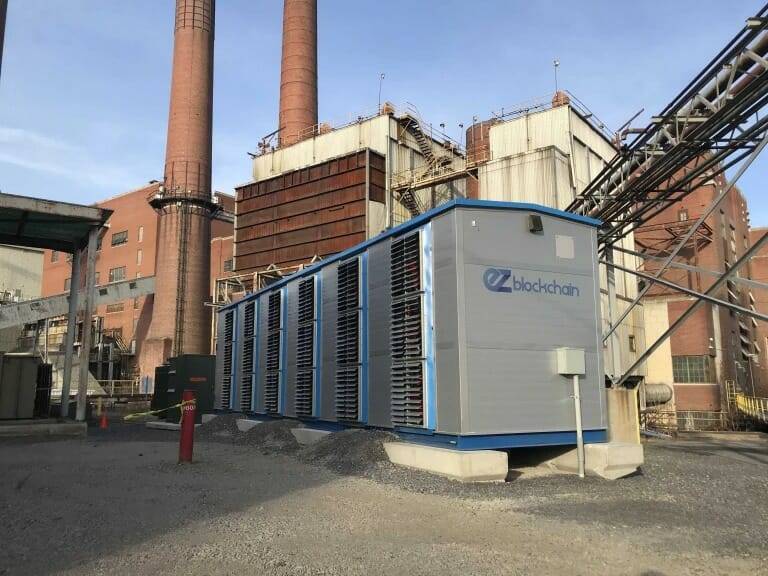 EZ Smartbox next to a natural gas generator