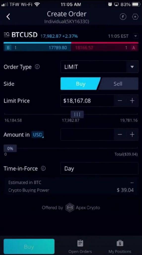 how to buy crypto webull