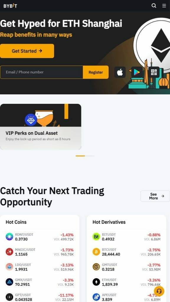ByBit P2P Crypto Exchange