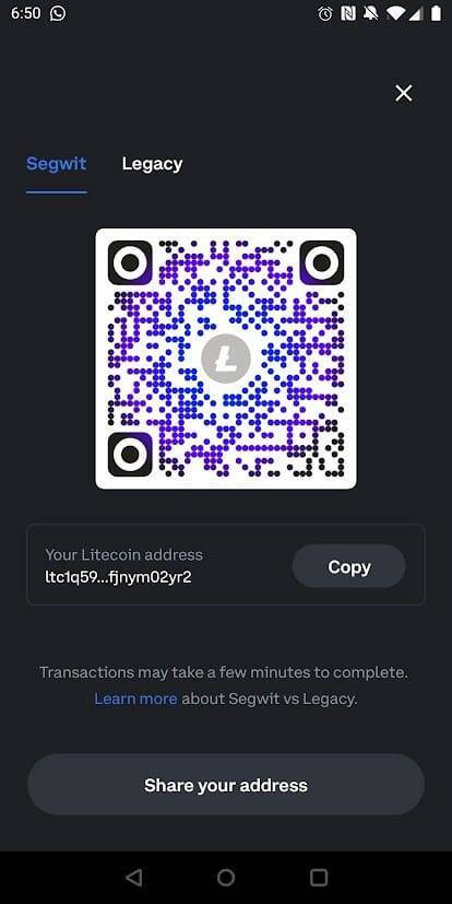 coinbase wallet address