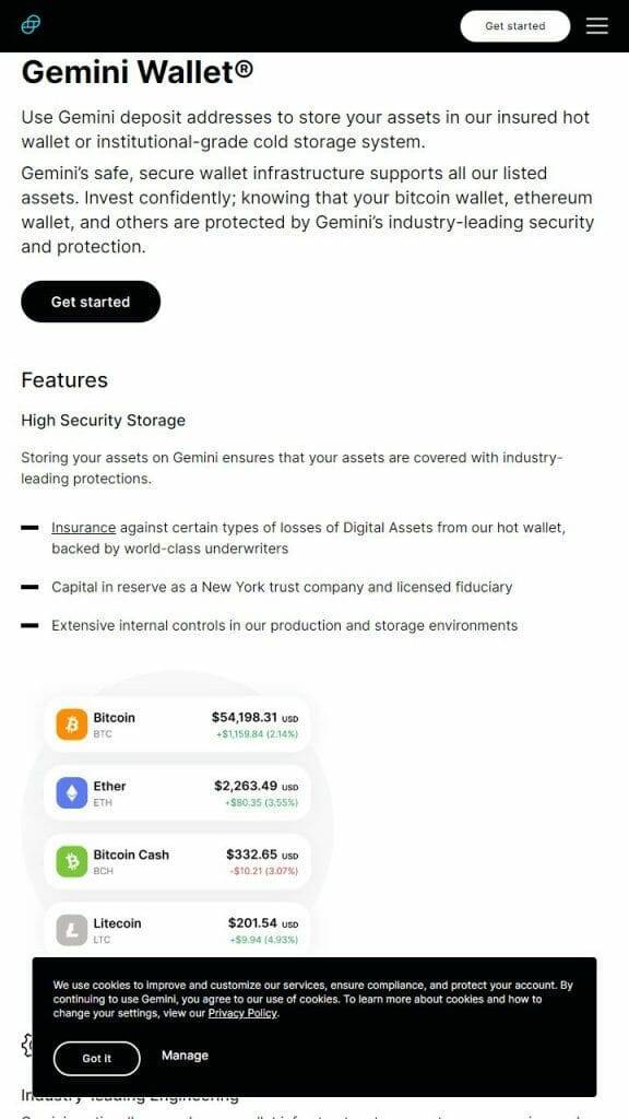 Gemini dogecoin wallet