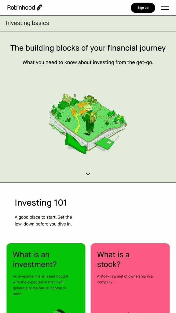 Robinhood Learn