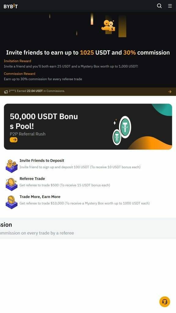 Bybit crypto affiliate program