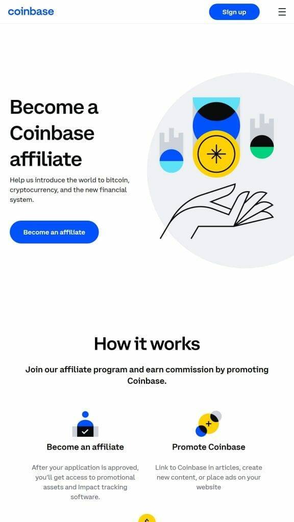 Coinbase crypto affiliate program
