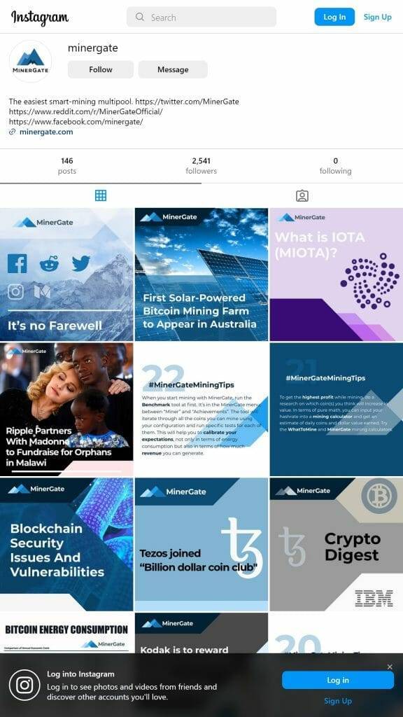 MinerGate BTG mining pool