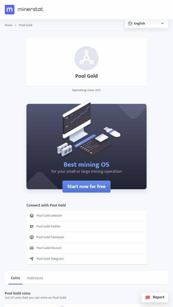 Pool Gold BTG mining pool
