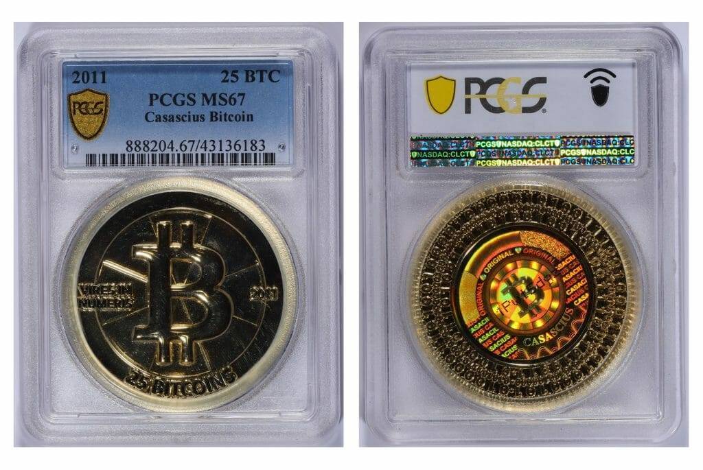 Casascius physical bitcoins