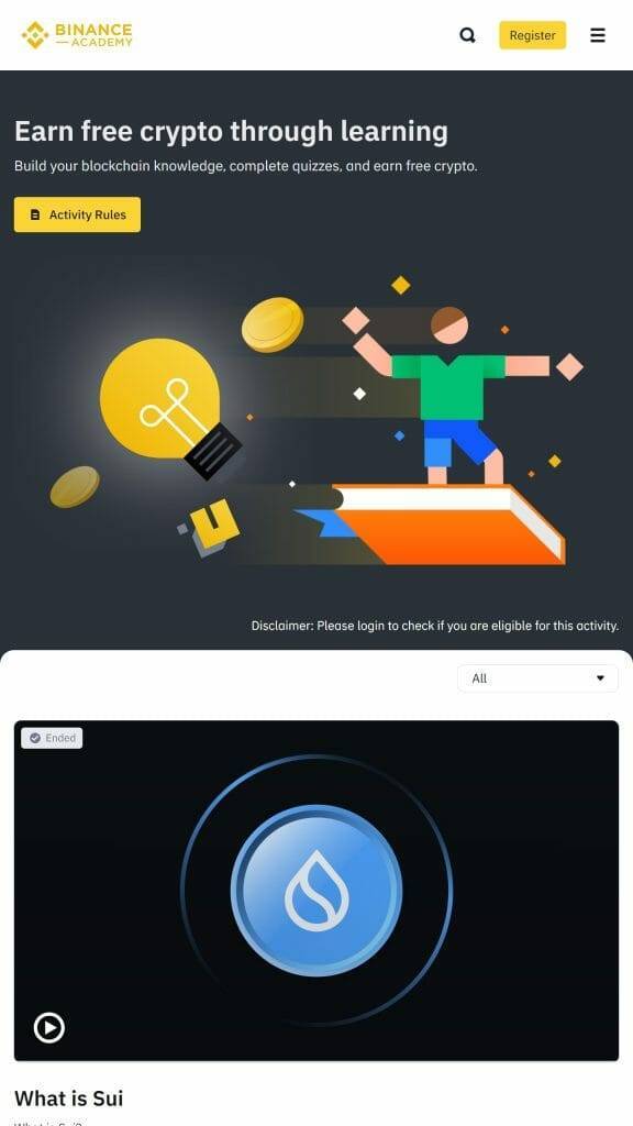 Binance Learn