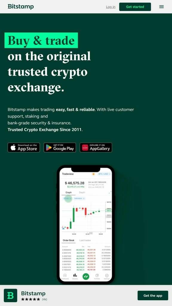 Bitstamp Crypto Exchange