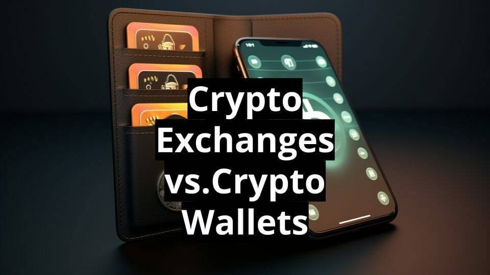 how is a cryptocurrency exchange different from a cryptocurrency wallet