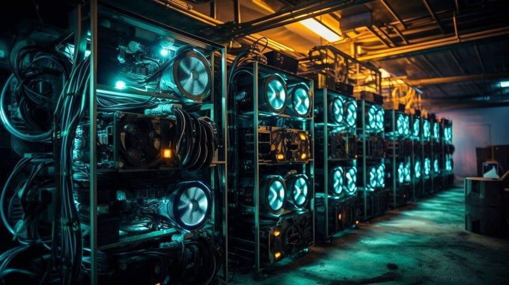 bitcoin mining farm