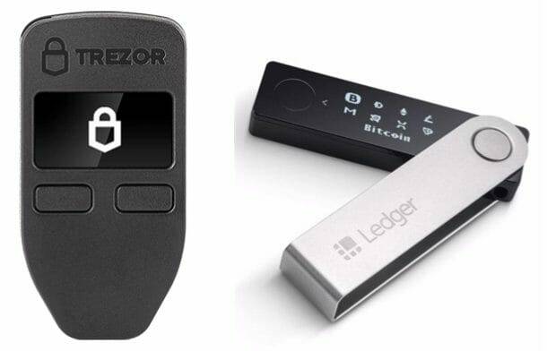 hardware cold storage wallets
