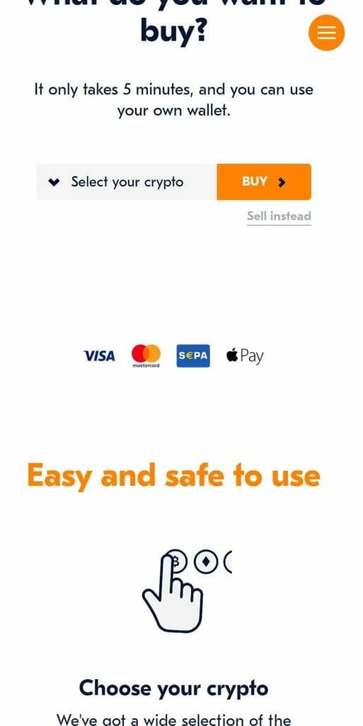 Coinify interwallet transaction