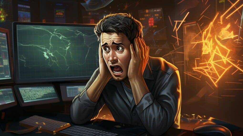 person getting liquidated in crypto