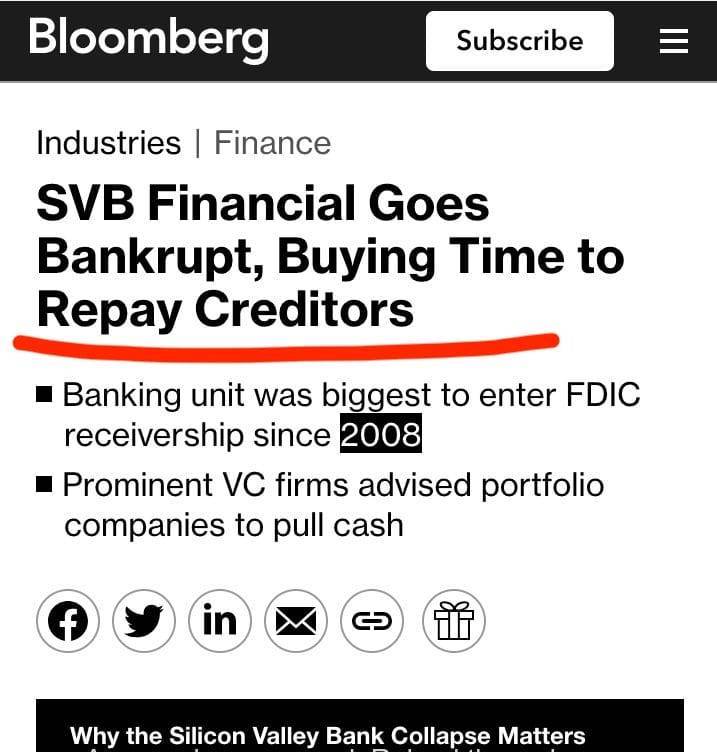 SVB bankruptcy