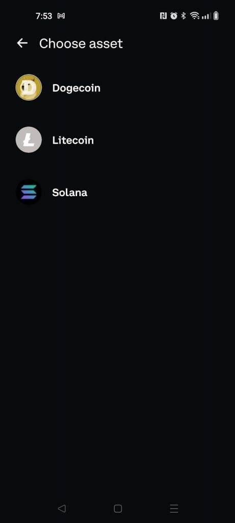wallet set up Coinbase
