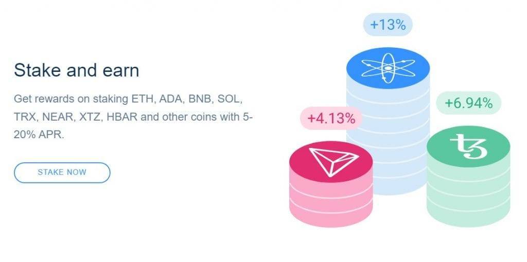 Atomic Wallet stake to earn mechanism