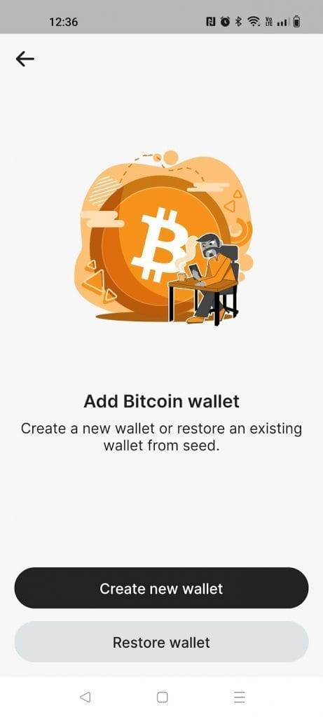 create new wallet stack