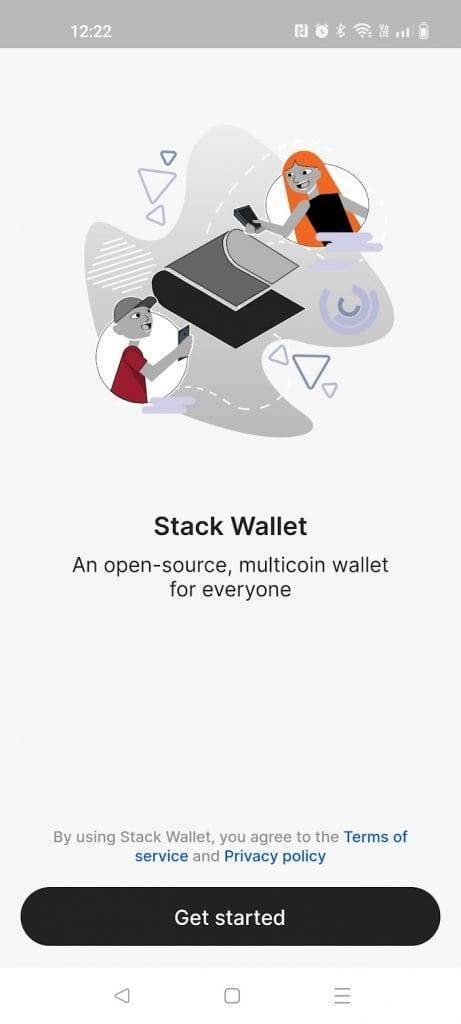 get started stack wallet