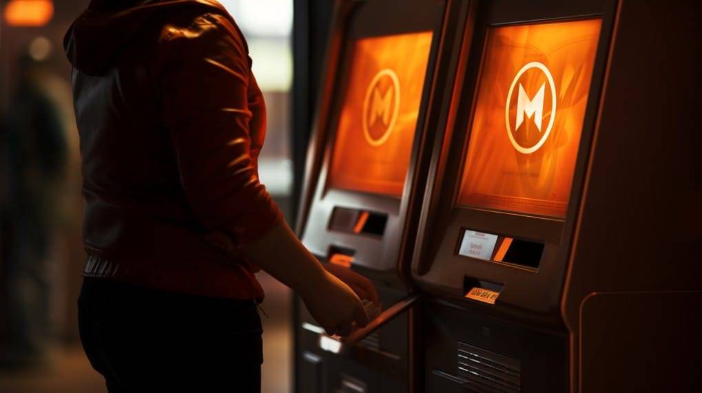buying monero on an atm
